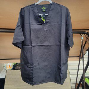 Black Scrub Top